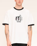 The Power of Hypnosis Black Ringer T-Shirt