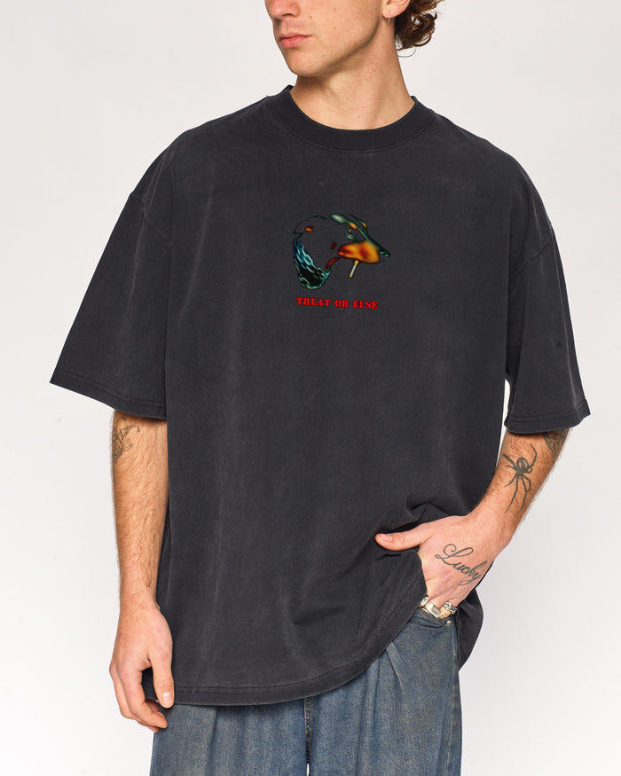 Treat or Else Wash Tee Australia