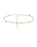 Tropical Turquoise and Pearl Waist Chain