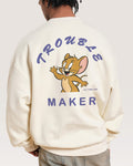Troublesome Jerry Natural Sweatshirt