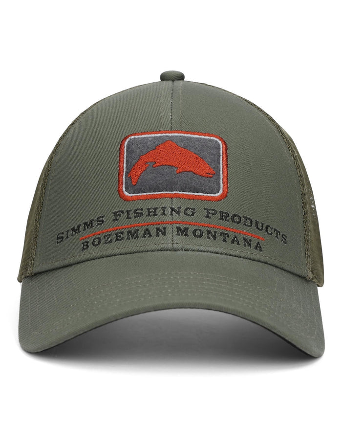 12226-1068-Trout-Icon-Trucker-Tabletop-S25-Front_def2a80c-84d7-4320-a6aa-d41e5089a4d2 Smokey Olive