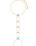 Turquoise Solstice Hand Chain