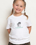 Unbothered White Kids T-Shirt