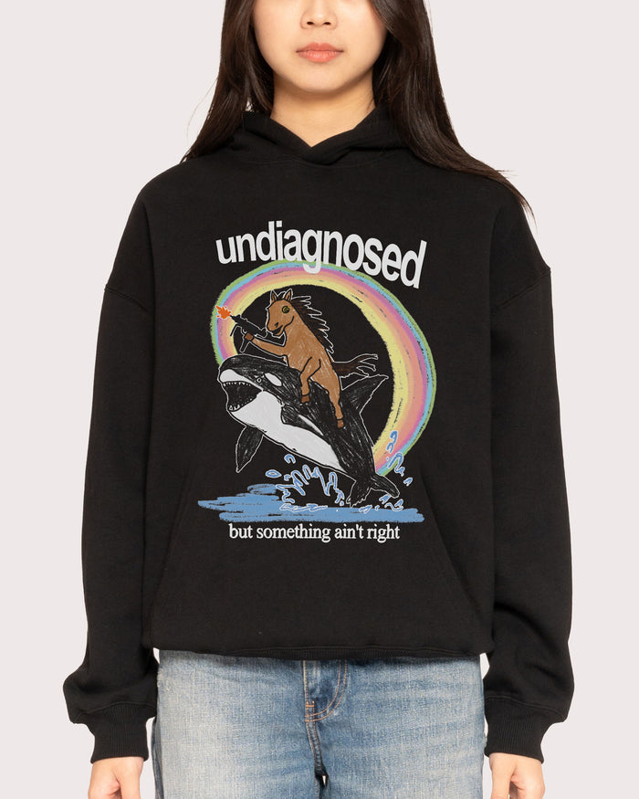Undiagnosed Black Hoodie