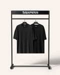 Wash Tee 2 Pack: Black Stone