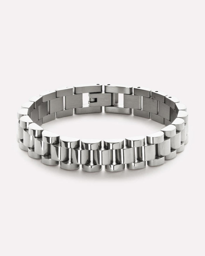 Watch Strap Bracelet - Ora Silver