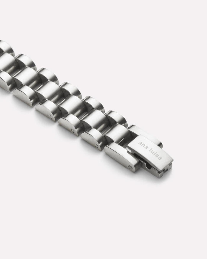 Watch Strap Bracelet - Ora Silver