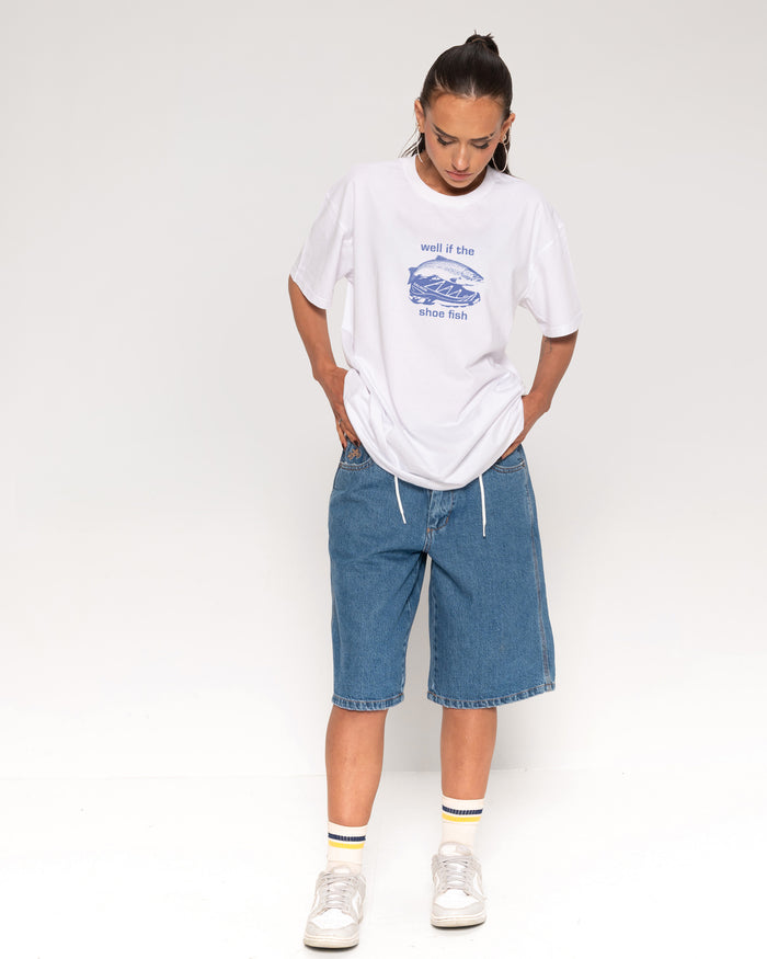 Well if the Shoe Fish White T-Shirt