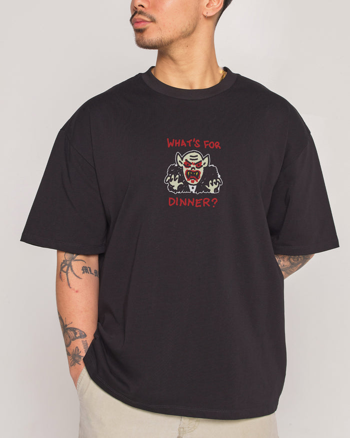 What's For Dinner? Oversized Tee Australia