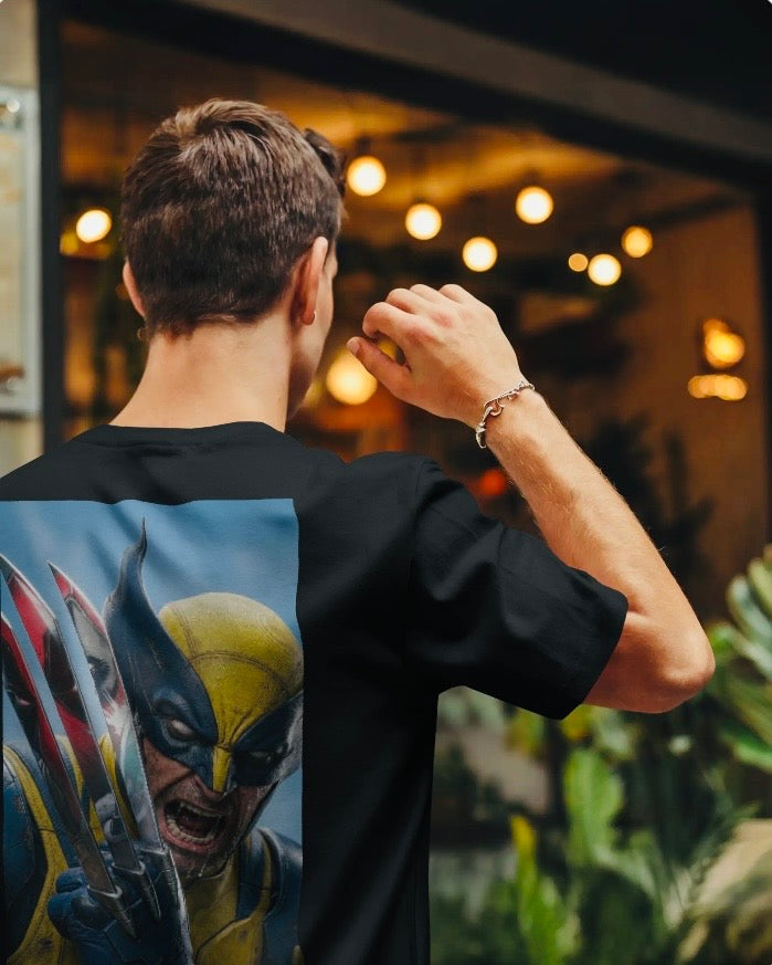 WOLVERINE Unisex Oversized Standard T-Shirt