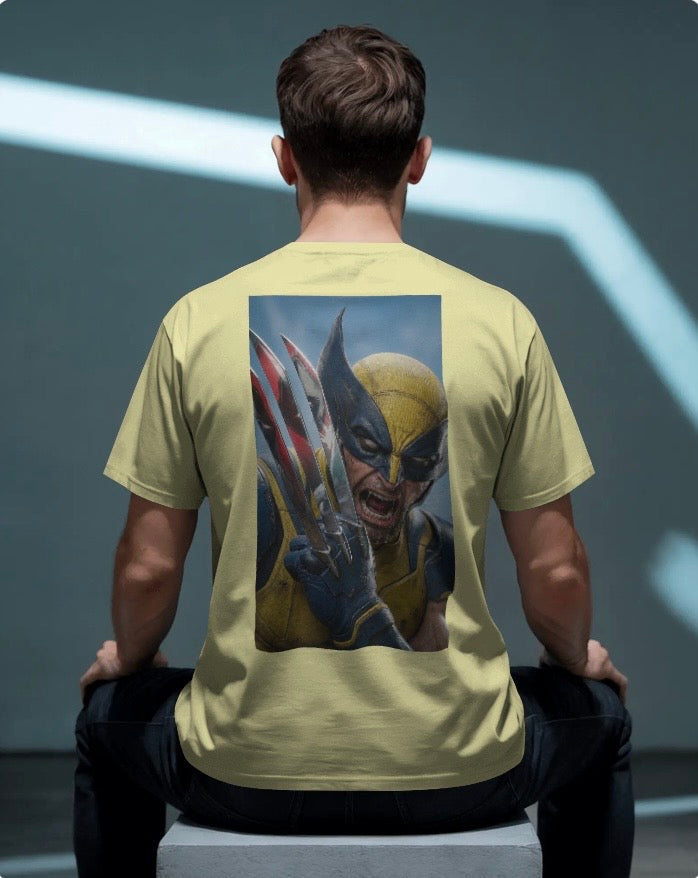 WOLVERINE Unisex Oversized Standard T-Shirt
