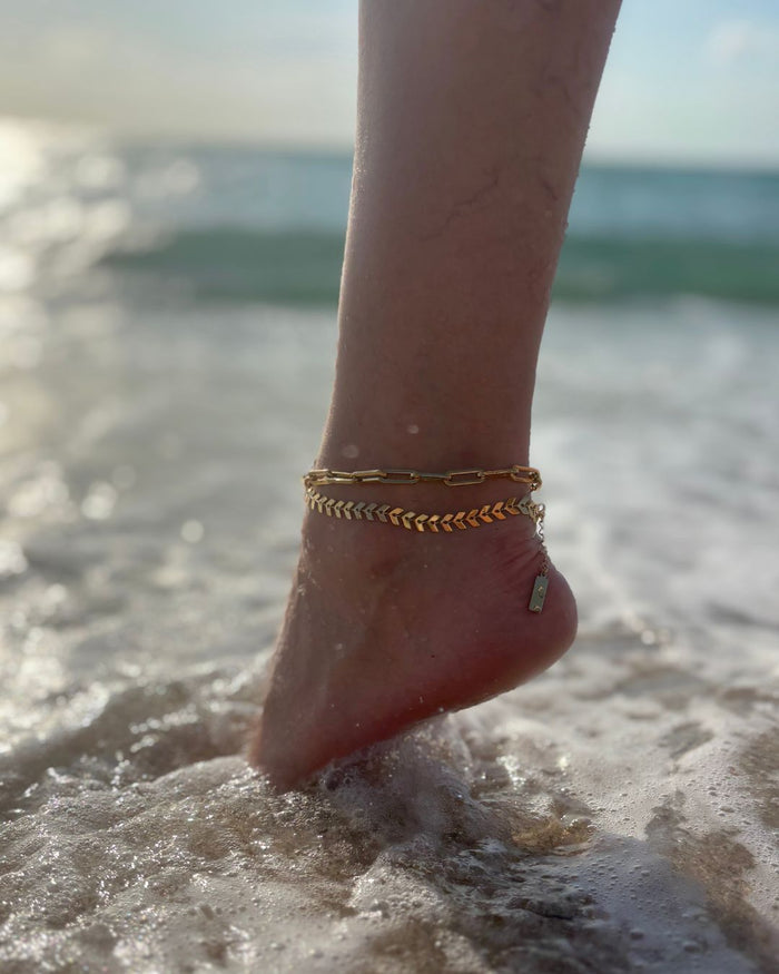 YASMINE ANKLET GOLD