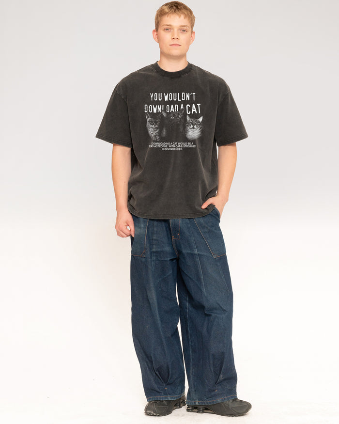 You Wouldn’t Download a Cat Oversized Tee